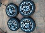 Set lichtmetalen Jaguar velgen met Vredestein winterbanden, Auto-onderdelen, Banden en Velgen, Ophalen, 18 inch, Velg(en), Winterbanden