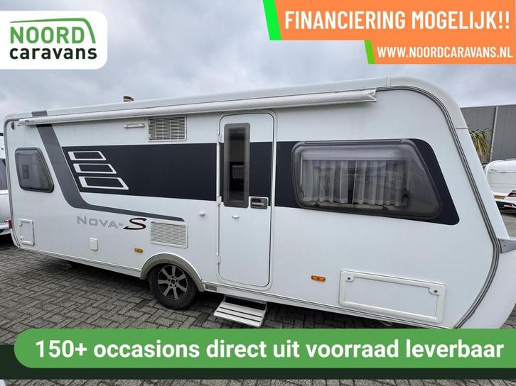 Eriba HYMER NOVA S 545, FRANSBED, RONDZIT, AIRCO,DOUCHETV, Caravans en Kamperen, Caravans, Bedrijf, tot en met 4, 1500 - 2000 kg