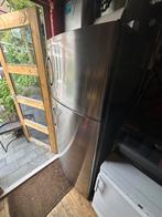 Bauknecht RVS Koel-vriescombinatie – Vriezer boven, Ophalen, Gebruikt, 200 liter of meer, 60 cm of meer