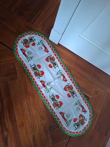 Vintage Deense Scandinavische Kerst loper, Lydolff DK 70's  beschikbaar voor biedingen