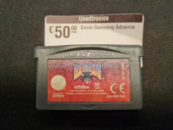 Doom - GameBoy, Spelcomputers en Games, Games | Nintendo Game Boy, Gebruikt, Shooter, 1 speler, Vanaf 18 jaar, Ophalen