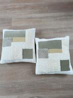 2 Mooie Sierkussens - Urban Nature Culture Amsterdam, Ophalen of Verzenden, Zo goed als nieuw, Beige, Vierkant