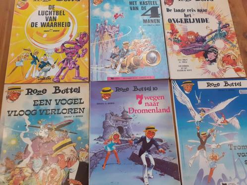 Roze Bottel - Dany & Greg - 6 stripboeken, Boeken, Stripboeken, Gelezen, Meerdere stripboeken, Ophalen of Verzenden