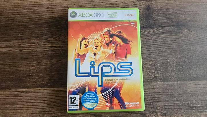 Lips - Xbox 360 Karaoke Game met microfoons, Spelcomputers en Games, Games | Xbox 360, Gebruikt, Muziek, 3 spelers of meer, Vanaf 12 jaar