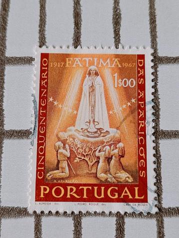 Portugal 1967 Fatima Postzegel beschikbaar voor biedingen