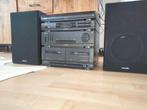 Stereotoren met platenspeler en 2 boxen Philips, Ophalen, Gebruikt, Speakers, Philips