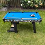 Pooltafel met accessoires 133x77x79, Sport en Fitness, Ophalen, Gebruikt, Pooltafel