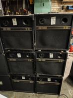 6 Kroeg Geluidsboxen - Goed Geluid!, Gebruikt, 120 watt of meer, Front, Rear of Stereo speakers, Ophalen