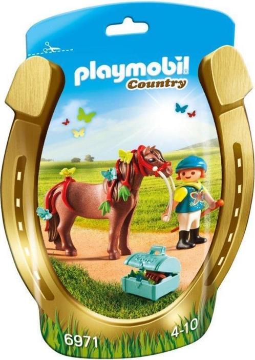 PLAYMOBIL Country - Zorgpony Vlinder 6971 | NIEUW, Kinderen en Baby's, Speelgoed | Playmobil, Nieuw, Verzenden