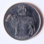 Munt Botswana 25 Thebe 1981, Postzegels en Munten, Munten | Afrika, Verzenden, Zuid-Afrika, Losse munt