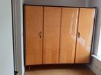 Vintage kledingkast jaren 60, Huis en Inrichting, Kasten | Dressoirs, Ophalen, 150 tot 200 cm, Met hangruimte, Zo goed als nieuw