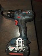 Bosch GSB 18V-28 Accu Boormachine - Goed Onderhouden, Gebruikt, Ophalen of Verzenden, Boor- en Schroefmachine, Minder dan 400 watt