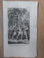 2 / Arminus Veldheer der Cheruscen omgerbraht - gravure 1791, Antiek en Kunst, Ophalen of Verzenden