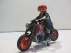 playmobil stoere motor rijder, Ophalen of Verzenden, Gebruikt, Los playmobil
