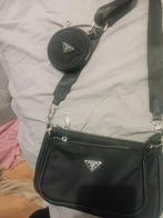 prada tasje 3 Delig, Sieraden, Tassen en Uiterlijk, Tassen | Schoudertassen, Ophalen of Verzenden, Zo goed als nieuw, Zwart, Overige merken