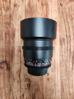 Samyang 85mm T1.5 AS IF UMC Cine Lens Nikon F-Mount, Audio, Tv en Foto, Fotografie | Lenzen en Objectieven, Ophalen of Verzenden