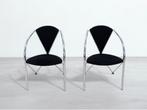 Set van 2 Artifort eetkamerstoelen – Matthias Gurtler, Huis en Inrichting, Stoelen, Ophalen, Twee, -, Zwart