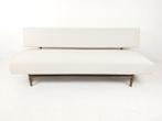 Vintage Rob Parry slaapbank off white bank design ploegstof, Eenpersoons, ., Ophalen of Verzenden, Zo goed als nieuw