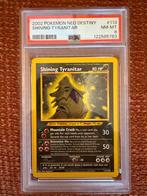 Pokemon - Shining Tyranitar (Neo Destiny) PSA 8, Hobby en Vrije tijd, Verzamelkaartspellen | Pokémon, Ophalen of Verzenden, Zo goed als nieuw