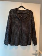 Vero moda blouse top zwart zilver l 42/44 zgan, Maat 42/44 (L), Ophalen of Verzenden, Zo goed als nieuw, Vero moda