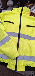 Reflecterende Bomber Jack - Warm & Veilig!, Ophalen of Verzenden, Maat 56/58 (XL), Zwart