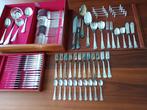 WMF 90 verzilverd 8 persoons in houten cassette met extras, Antiek en Kunst, Ophalen