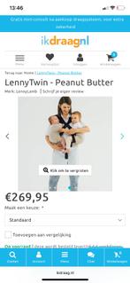 Lenny lamb tweeling draagzak, Kinderen en Baby's, Babydragers en Draagdoeken, Ophalen, Nieuw, Draagzak, Overige merken