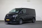 Ford Transit Custom 2.0 TDci 185pk Automaat MS-RT DC, 15 km/l, Euro 6, 4 cilinders, Zwart