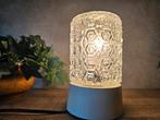 Vintage glazen plafondlamp of wandlamp, Huis en Inrichting, Lampen | Plafondlampen, Ophalen of Verzenden, Zo goed als nieuw, Glas