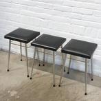Vintage krukje kruk krukjes atelierkruk industrieel NU €25,-, Ophalen, Gebruikt, Overige materialen