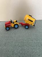 playmobil - kleine trekker met tank-aanhanger - setnr 7754, Kinderen en Baby's, Speelgoed | Playmobil, Ophalen, Zo goed als nieuw