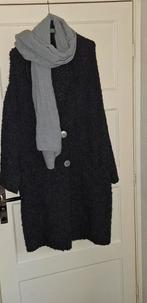 Prachtig antraciet gebreid vest., Ophalen of Verzenden, Zo goed als nieuw, Maat 46/48 (XL) of groter, Grijs