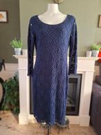 Atmos Fashion blauw kanten hart jurk 44 super mooi, Kleding | Dames, Jurken, Maat 42/44 (L), Zo goed als nieuw, Knielengte, Atmos Fashion