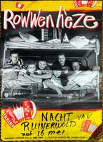 Poster 50x70 van Rowen Heze uit begin jaren 90, Verzamelen, Ophalen of Verzenden, Gebruikt, Deurposter of groter, Muziek
