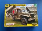 Zvezda	3711	Dodge WC-54 Ambulance	1/35, Hobby en Vrije tijd, Overige merken, Auto, Verzenden, 1:32 tot 1:50