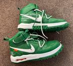Off-White x Nike Air Force 1 'Pine Green’ (2025) maat 42,5, Overige kleuren, Nike x Off White, Ophalen of Verzenden, Sneakers of Gympen