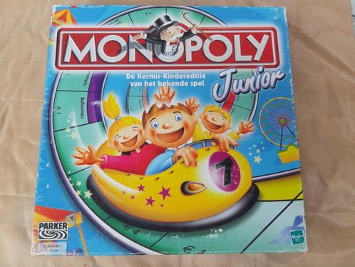Monopoly Junior Boordspel voor kinderen van Parker, meerdere, Hobby en Vrije tijd, Gezelschapsspellen | Bordspellen, Gebruikt