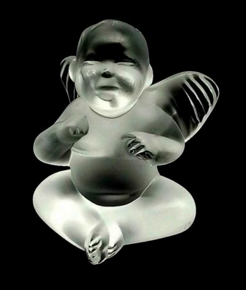 Lalique engel / cherubijn, Antiek en Kunst, Antiek | Glas en Kristal, Ophalen of Verzenden