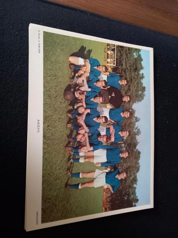 Eerste Divisie 1958/1959 Esso Voetbalplaatje, Verzamelen, Sportartikelen en Voetbal, Gebruikt, Poster, Plaatje of Sticker, Ophalen of Verzenden