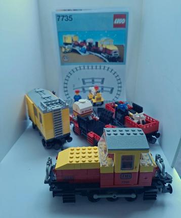 LEGO Treinen 12V set 7735 + 7835 + (elek.) wissels + spoor beschikbaar voor biedingen