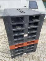 Te koop partij stevige kunstof plastic blokpallets vlonder, Ophalen