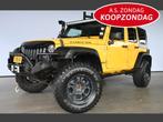 Jeep Wrangler Unlimited 3.8 Rubicon Automaat STERK AFGEPRIJS, Auto's, Jeep, Gebruikt, Overige kleuren, Met garantie (alle), Leder