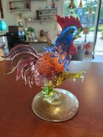 Glazen Haan - Handgemaakt Kunstobject rooster murano, Ophalen of Verzenden