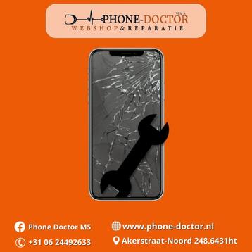 Iphone service Scherm& acuu binnen 20 minuten  beschikbaar voor biedingen