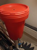 Gistvat voor bier, wijn of drank, Ophalen