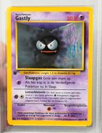 1999 POKEMON DUTCH #50 GASTLY First 1ST EDITION kaart psa-9, Hobby en Vrije tijd, Verzamelkaartspellen | Pokémon, Ophalen of Verzenden