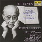BEETHOVEN Piano concerto no. 5 CD SERKIN OZAWA TELARC, Ophalen of Verzenden, Classicisme, Gebruikt, Orkest of Ballet