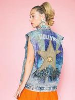 GEZOCHT: Tony Alamo Hollywood painted denim vests, Ophalen, Overige kleuren, Maat 46/48 (XL) of groter, Gedragen