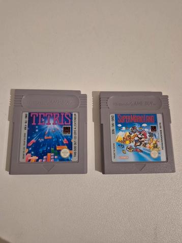 SuperMarioLand en Tetris gameboy beschikbaar voor biedingen
