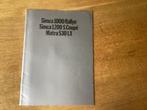 Simca Rallye/Coupé/Matra Brochure Uniek, Ophalen of Verzenden, Zo goed als nieuw